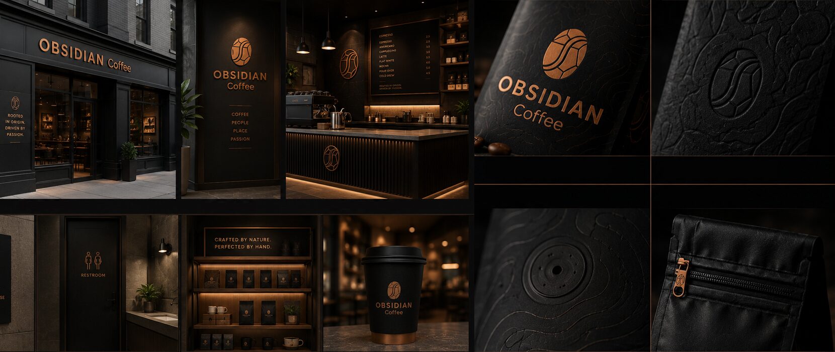 Obsidian Coffee — selected applications